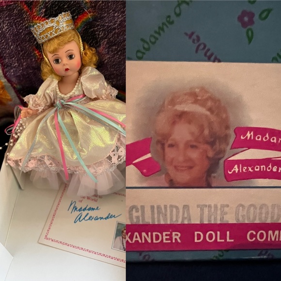 NIB VINTAGE MADAME ALEXANDER DOLLS RAPUNZEL GLENDA GOOD WITCH CINDERELLA etc - Picture 6 of 10